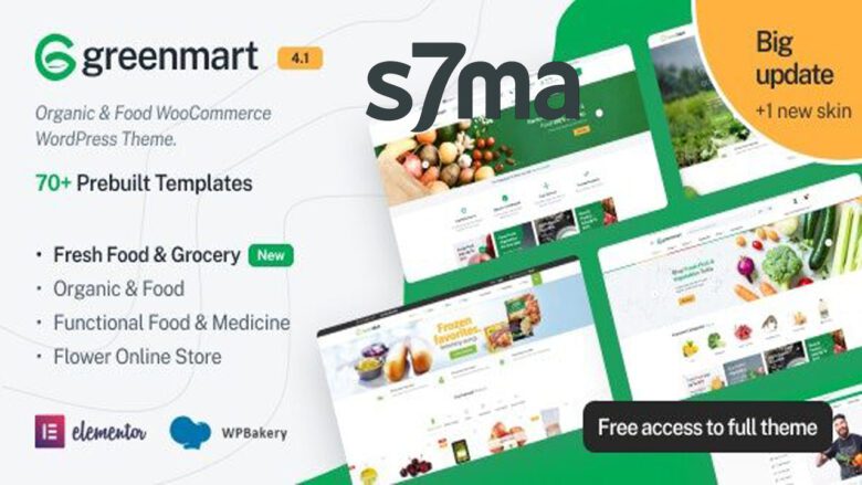 GreenMart 4.2.3 – Organic Food WooCommerce Theme You’ll Love