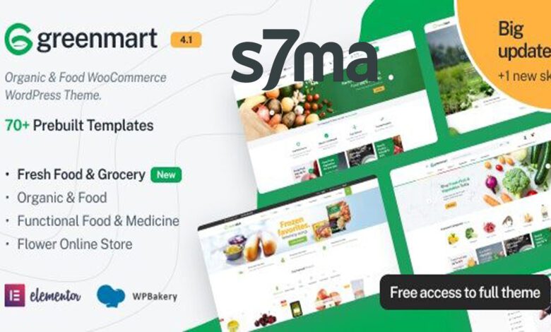 GreenMart 4.2.3 – Organic Food WooCommerce Theme You’ll Love