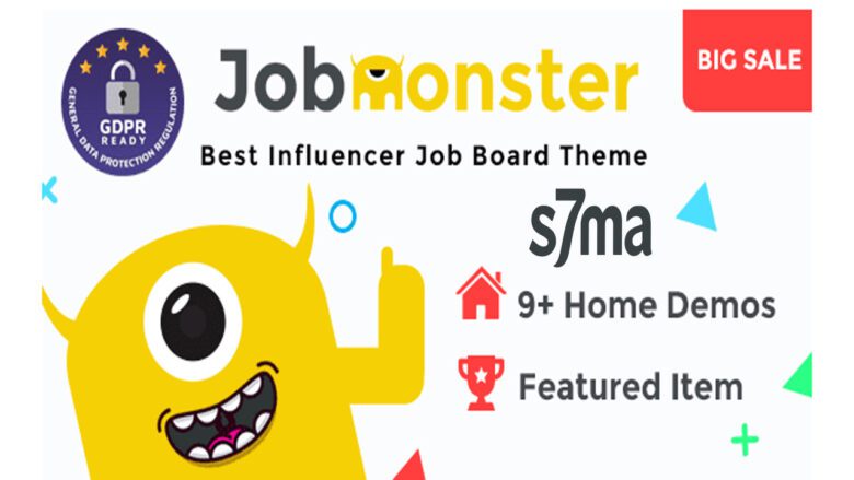 Jobmonster 4.7.8 – Fast & Modern Job Board WordPress Theme